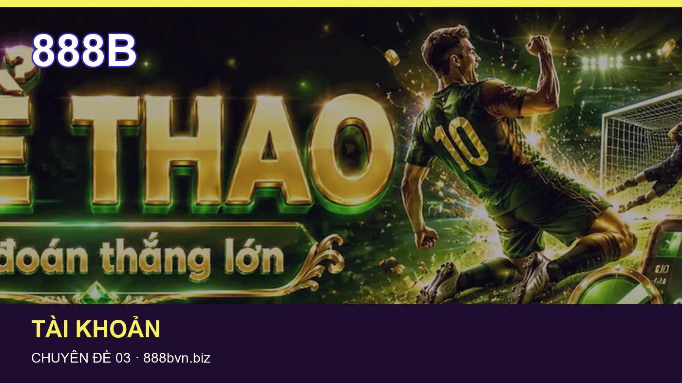 Tài khoản: những thuật ngữ cần hiểu khi tra cứu 888B